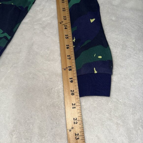 Adidas Big Boys Camo Print Crew Sweatshirt Shorts Set Size Medium (11-12) - Picture 6 of 10